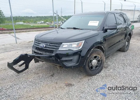 2016 Ford Police Interceptor из США, поврежденный, VIN 1FM5K8AR6GGA19144